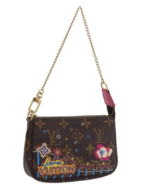 Louis Vuitton Handbags - LOUIS VUITTON Monogram Vivienne Mini Pochette Accessoires M69752 Auth 168215SAM